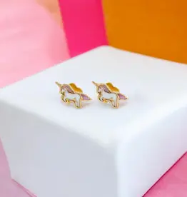 EthicGoods Classic Mini Studs: Unicorns