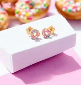 EthicGoods Classic Mini Studs: Sprinkle Donuts