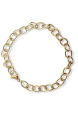 EthicGoods Bold Cable Chain Classic Gold Bracelet