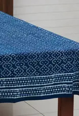 Sevya Handmade Indigo Tablecloth - 60" x 90"