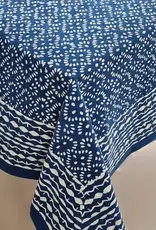 Sevya Handmade Square Indigo Tablecloth - 62" X 62"