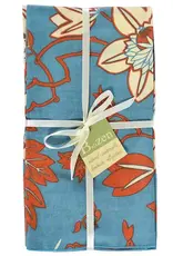 Balizen Passion Flower Blue Spice Napkins