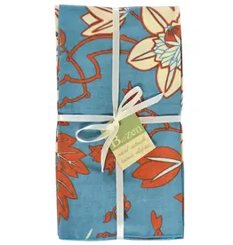 Balizen Passion Flower Blue Spice Napkins