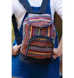 Ganesh Himal Cotton Gyari Drawstring Backpack (Assorted)