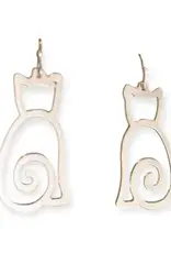 Hopes Unlimited Sleek Cat Earrings