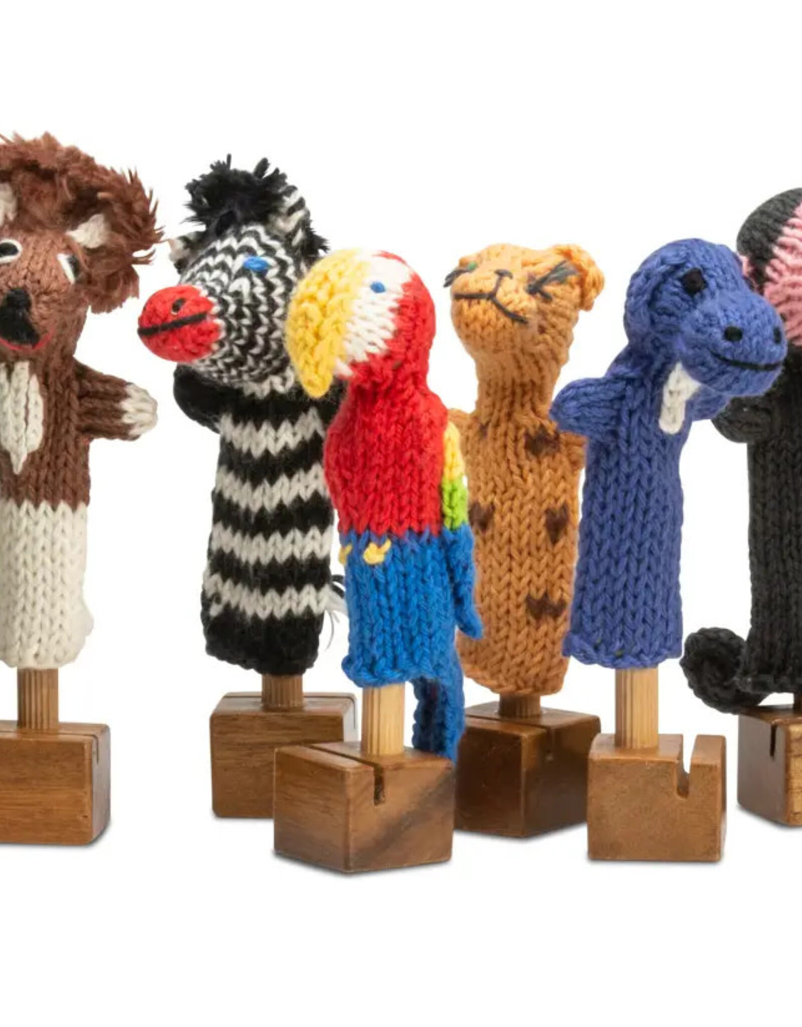 Ten Thousand Villages Animal Finger Puppet - Assorted