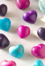 Swahili African Modern Solid Soapstone Hearts