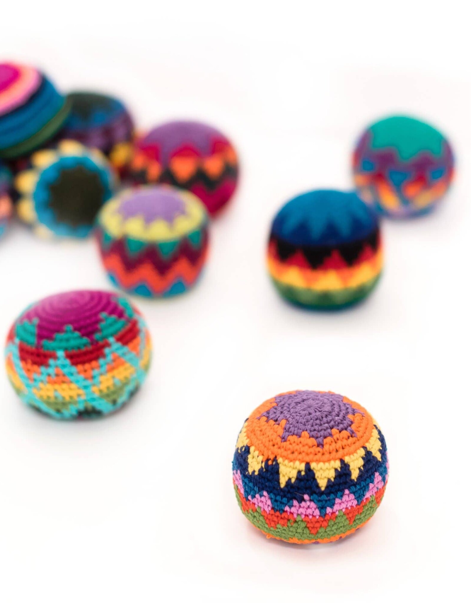 Lucia's Imports Woven Hacky Sack