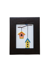 Bunyaad Pakistan CAN 212120 Dark Red Oak Wood Frame - Gift Enclosure