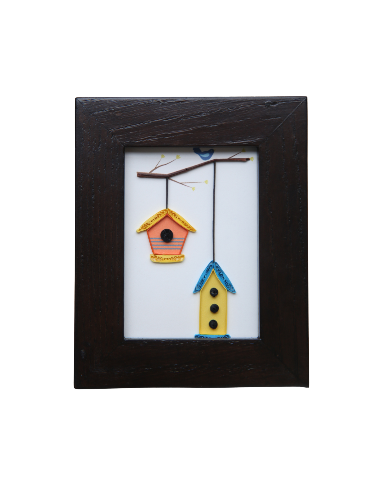 Bunyaad Pakistan CAN 212120 Dark Red Oak Wood Frame - Gift Enclosure