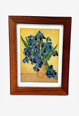 Bunyaad Pakistan CAN 211320 Natural Mahogany Wood Frame - 5"x7"