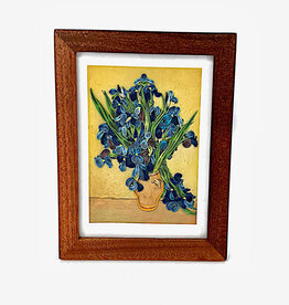 Bunyaad Pakistan CAN 211320 Natural Mahogany Wood Frame - 5"x7"