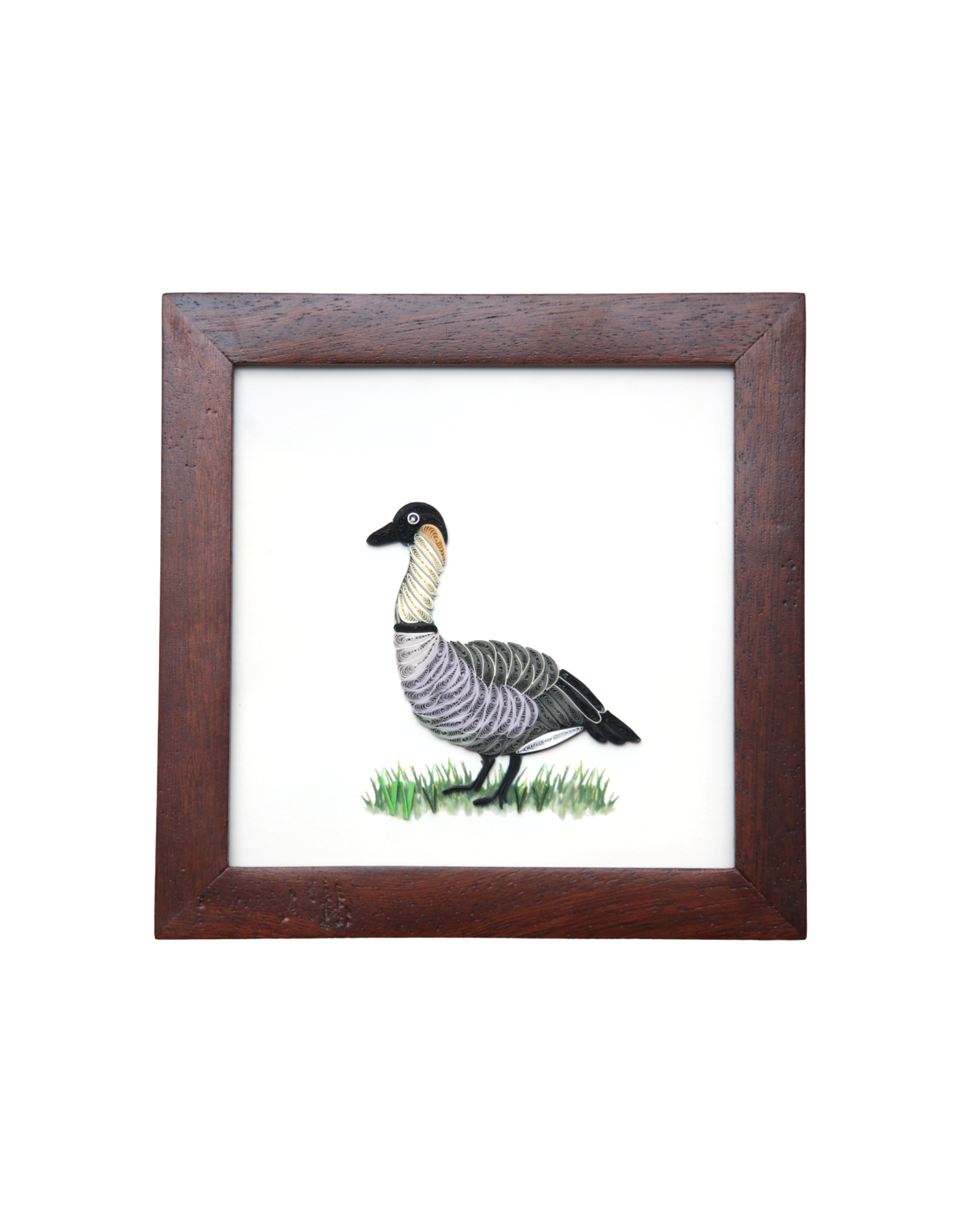 Bunyaad Pakistan CAN 211220 Natural Mahogany Wood Frame - 6"x6"