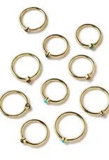 Matr Boomie Assorted Band Ring (See description for different styles)