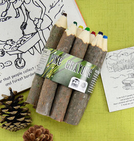 Minga Fair Trade Mini Pine Crayon Bundle