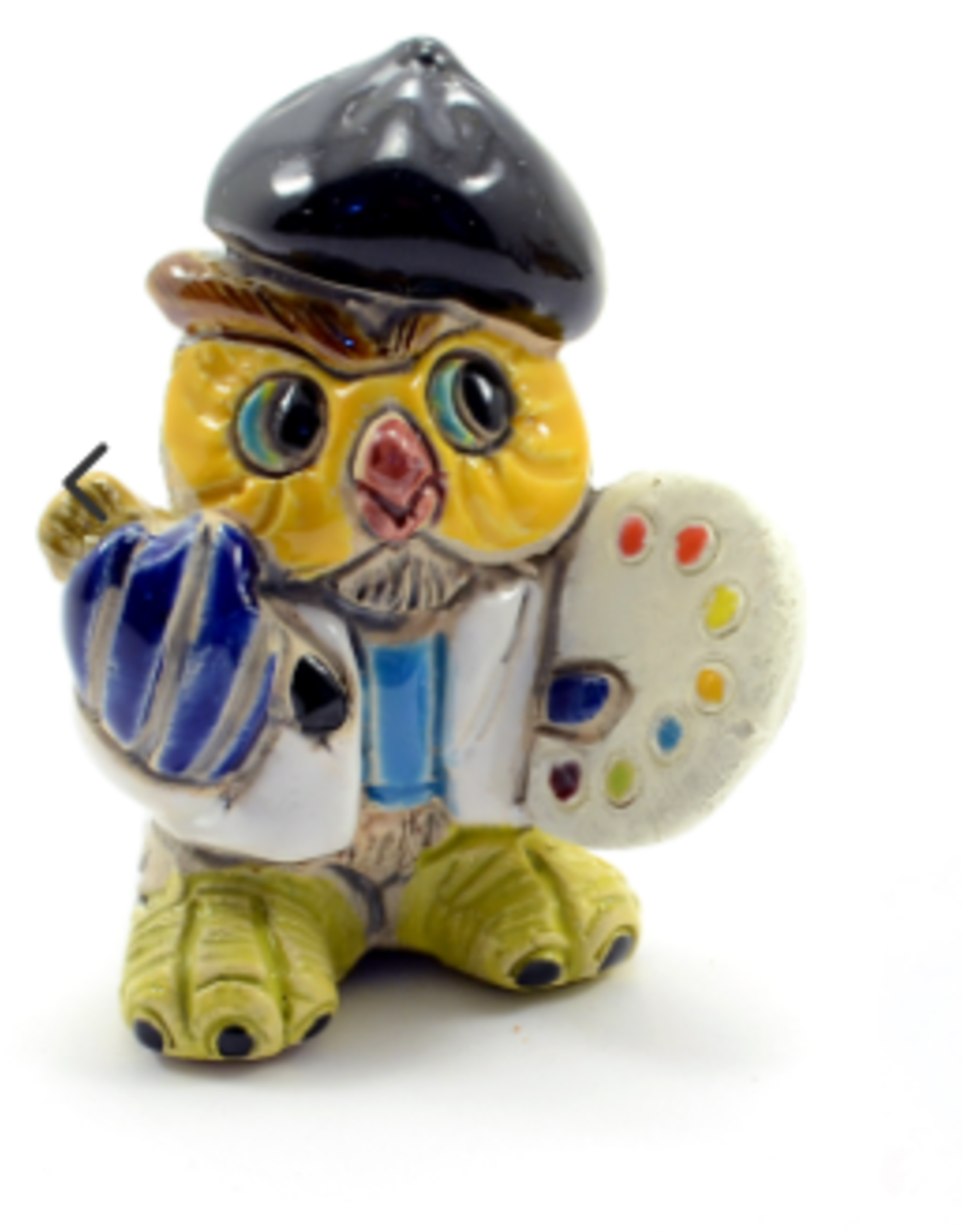 Minga Fair Trade Ceramic Owl Professional (Artist)