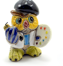 Minga Fair Trade Ceramic Owl Professional (Artist)