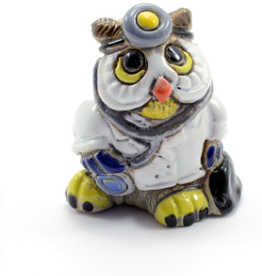 Minga Fair Trade Ceramic Owl Professional (Doctor)