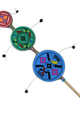Minga Fair Trade Triple Painted Hand Drum