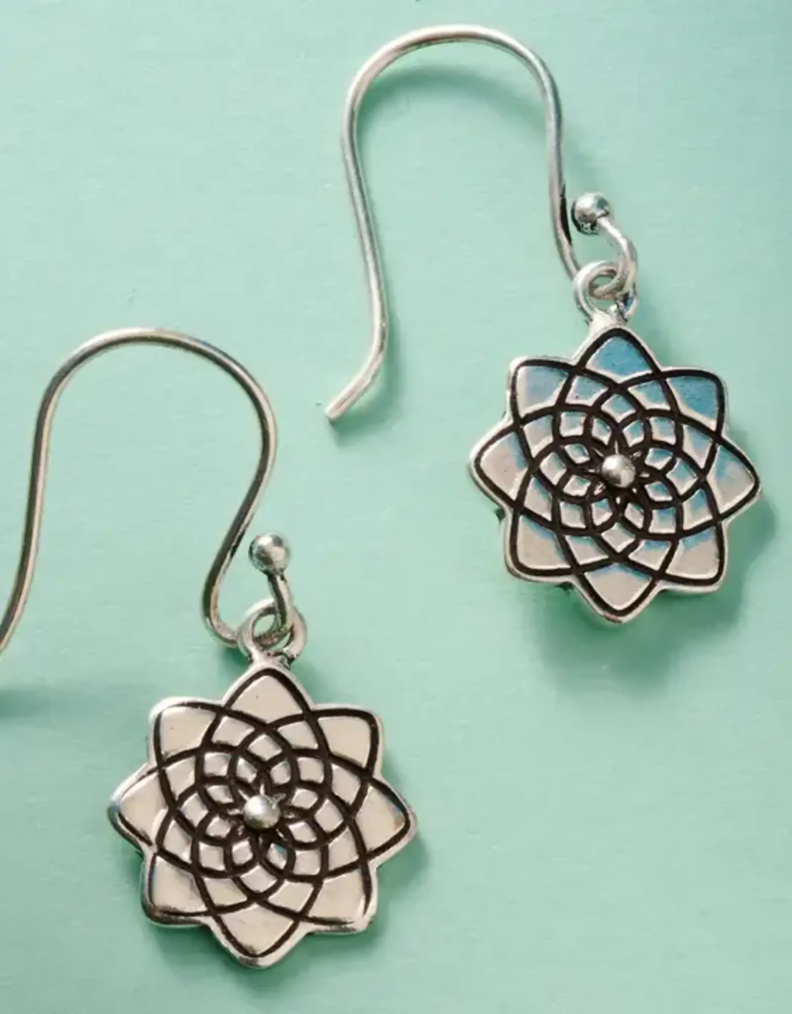 Ten Thousand Villages Chaandee Mandala Earrings