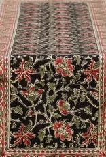 Sevya Handmade Hibiscus Kamalkari Table Runner
