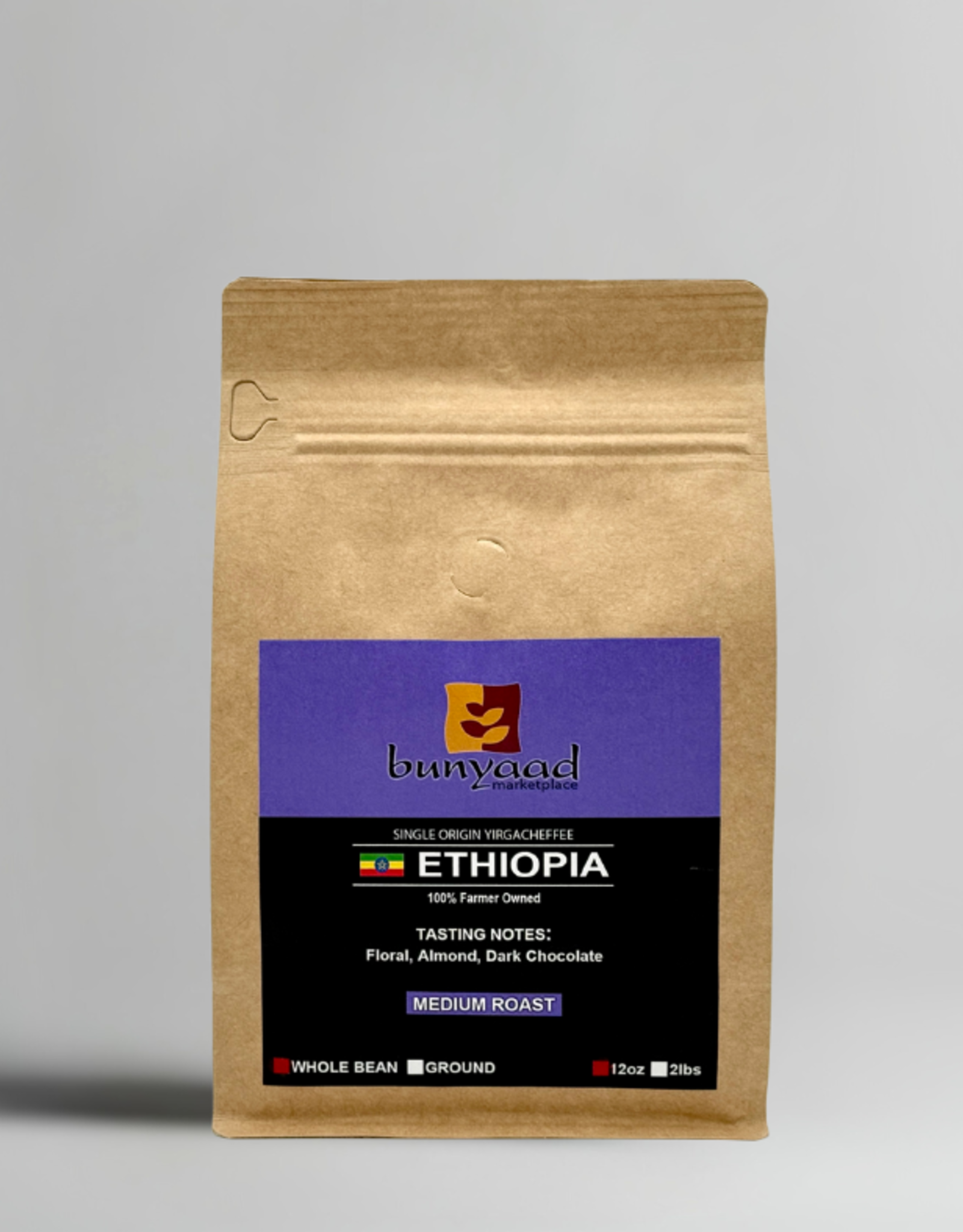 Lenca Coffee Roasters Bunyaad Ethiopia Coffee - Yirgacheffe Bean