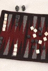 Cloth Travel Backgammon Set