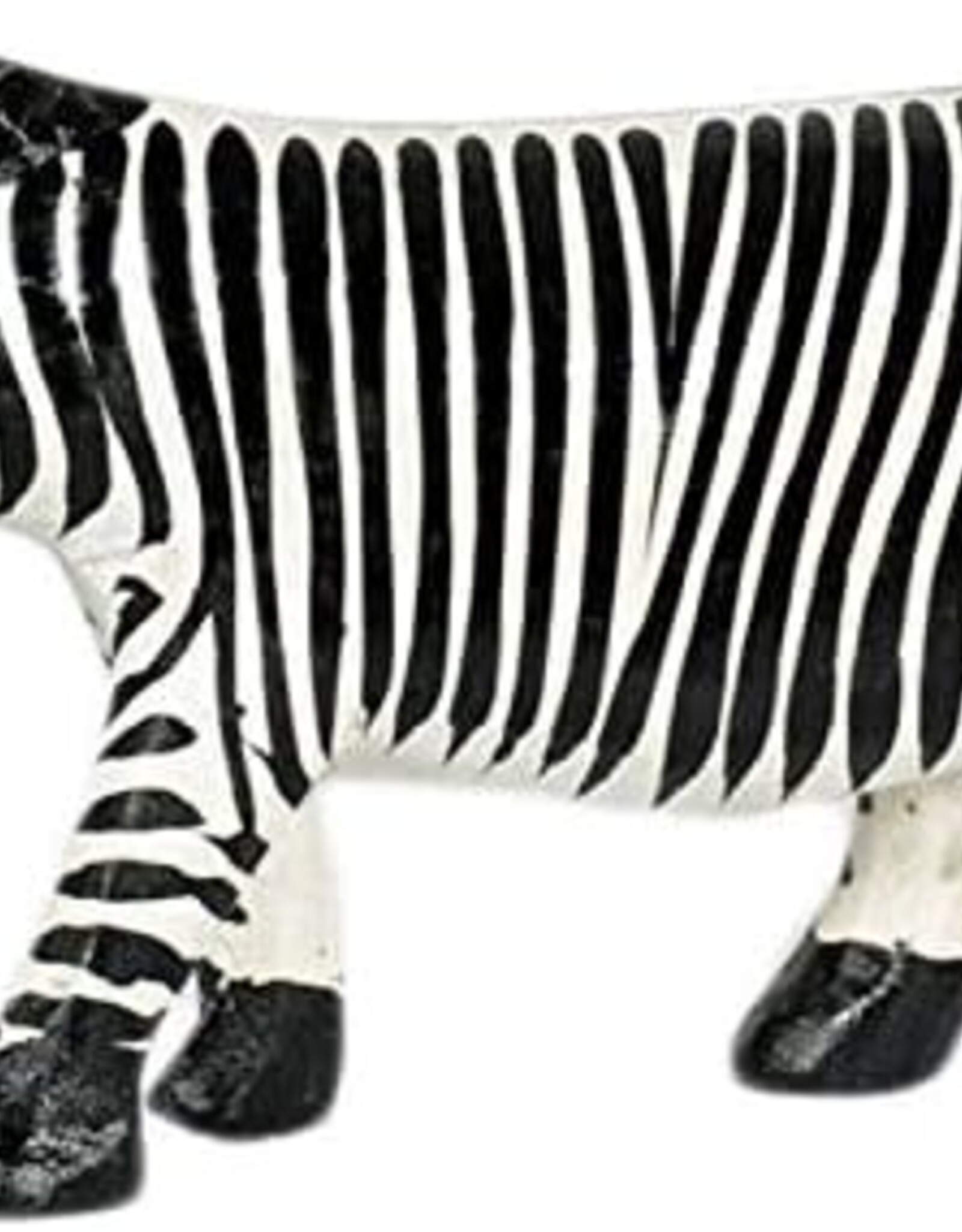 Ten Thousand Villages Canada Hand Carved Wood Zebra