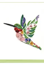 Quilling Card Quilled Decorative Floral Bird Greeting Card