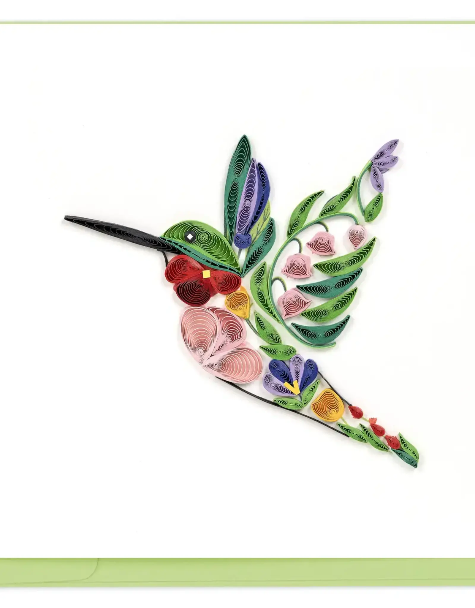 Quilling Card Quilled Decorative Floral Bird Greeting Card