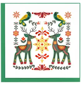 Quilling Card Quilled Scandinavian Christmas Card