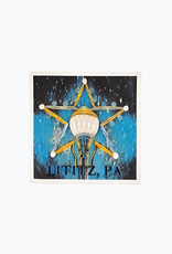 Quilling Card Quilled Lititz Star Light Greeting Card
