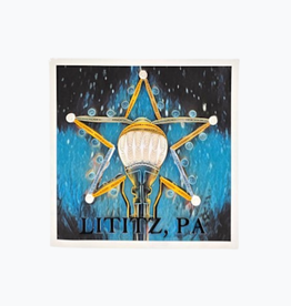 Quilling Card Quilled Lititz Star Light Greeting Card