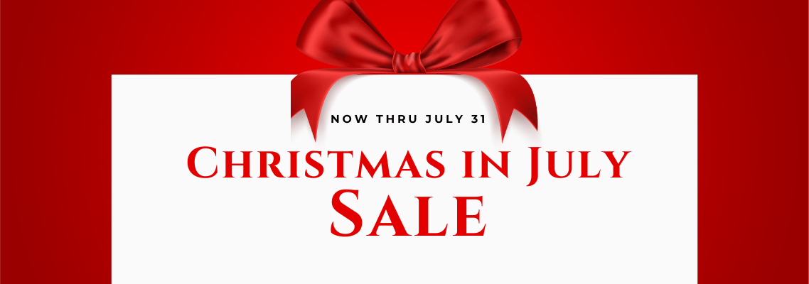 Christmas in July Sale