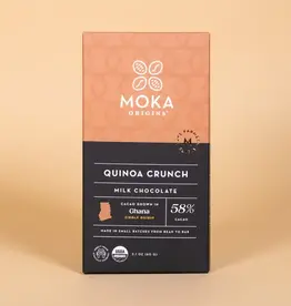 Moka Origins Quinoa Crunch Chocolate Bar 58%