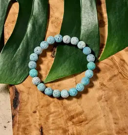 Ten Thousand Villages Sama Lava Stretch Bracelet