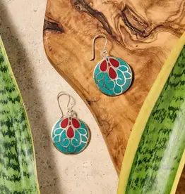 Ten Thousand Villages Mayura Dangle Earrings