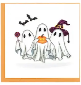 Quilling Card Quilled Ghost Trio Halloween Card