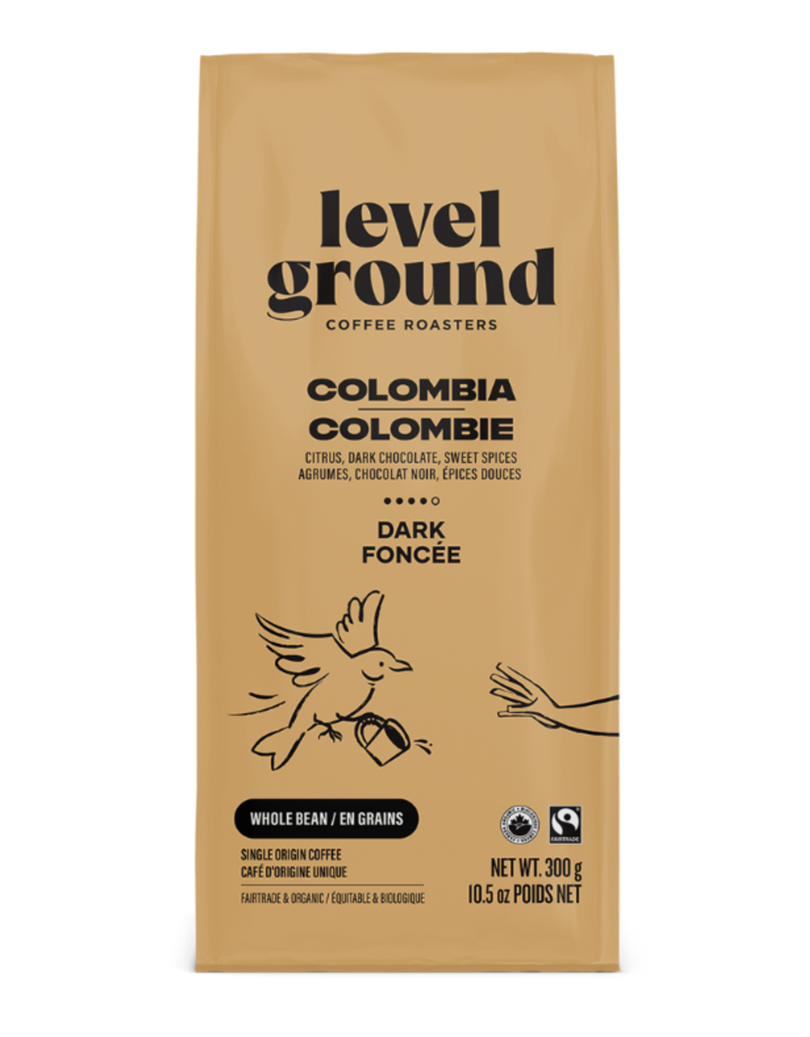 Level Ground Colombia Single Origin Coffee