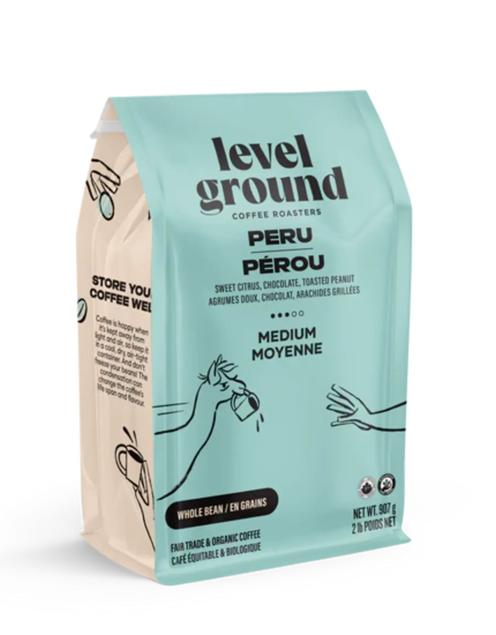 Level Ground Peru Single Origin Coffee