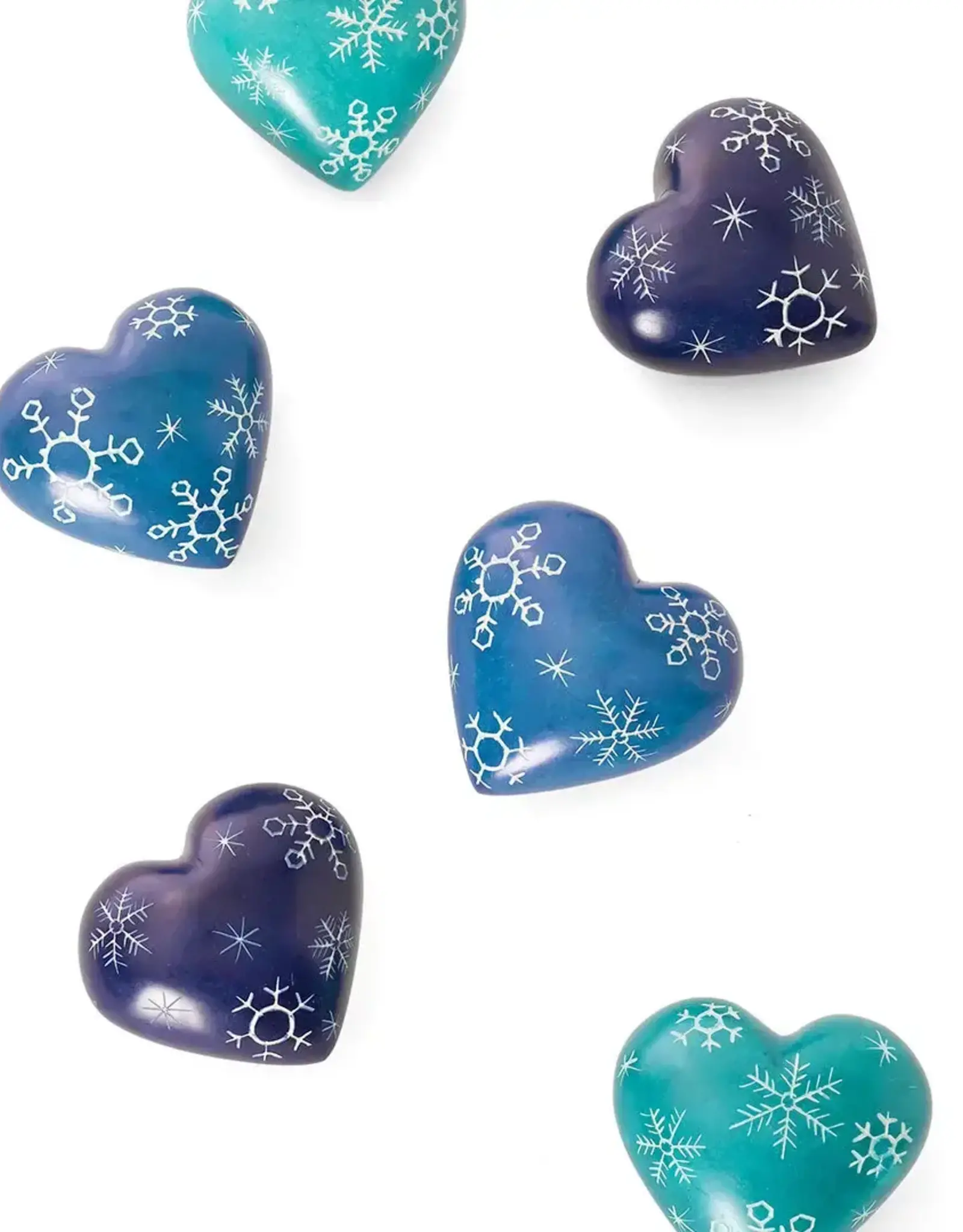 Swahili African Modern Colorful Etched Stone 1.5"