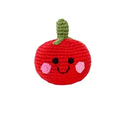 Pebble Pretend Play Food Rattle - Tomato
