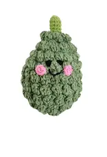 Pebble Pretend Play Food Rattle - Acorn Squash