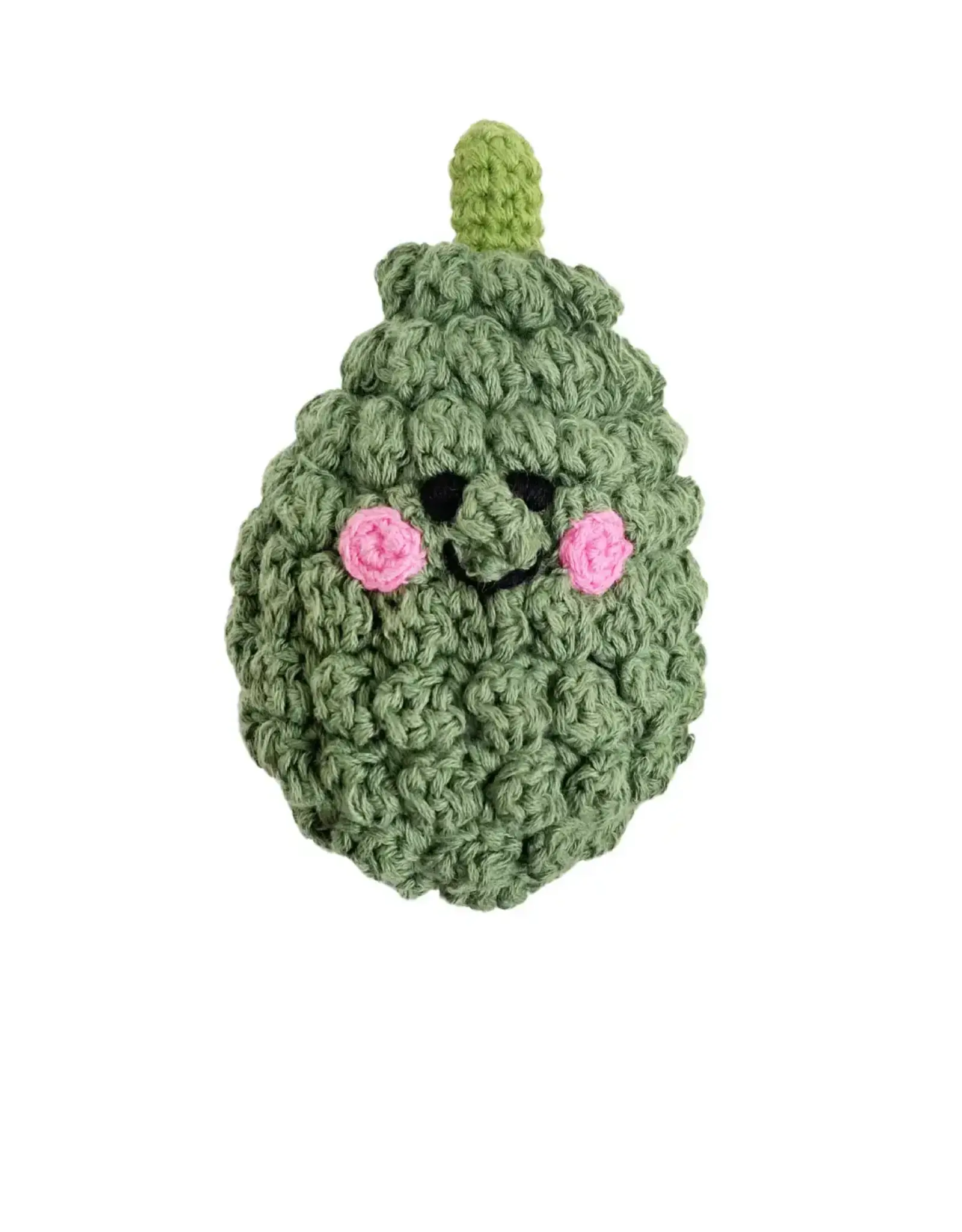 Pebble Pretend Play Food Rattle - Acorn Squash