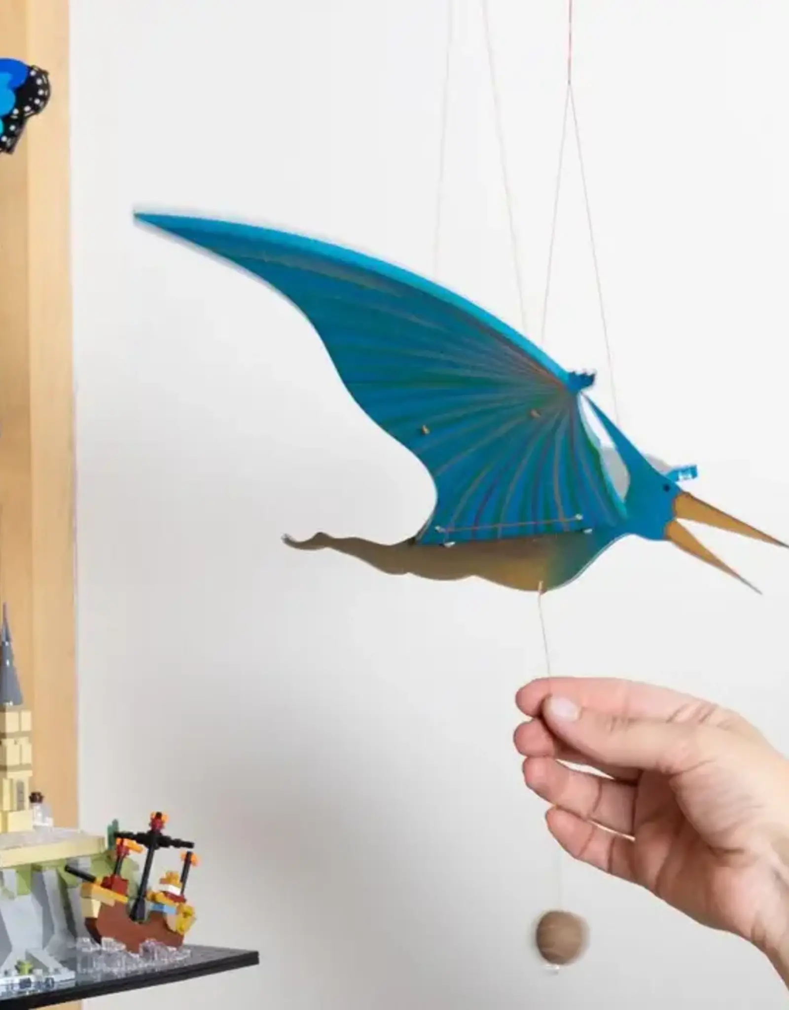Tulia Artisans Pterodactyl Flying Bird Mobile
