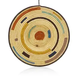 Serrv Makali Dash Wall Basket Plate