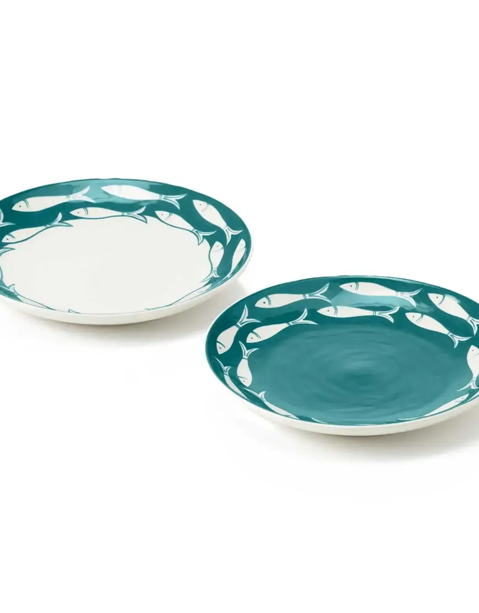 Serrv Whitefish Lagoon Dinner Plate