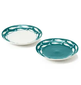 Serrv Whitefish Lagoon Dinner Plate