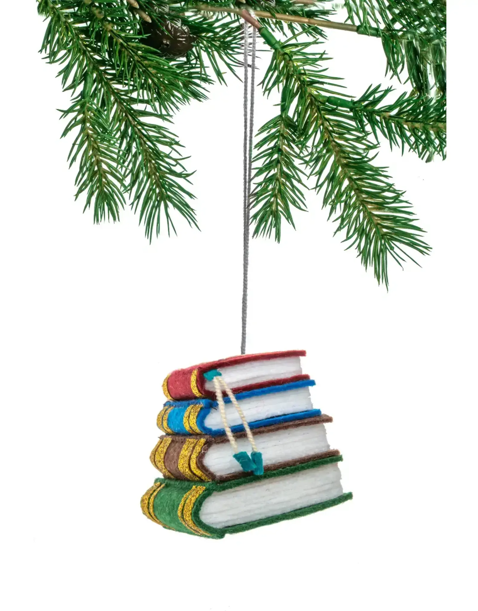 Silk Road Bazaar Stack of Books Ornament