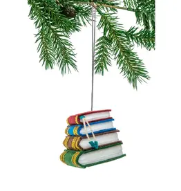 Silk Road Bazaar Stack of Books Ornament